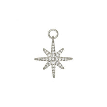 Load image into Gallery viewer, Northern Star Charm - Silver
