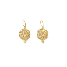 Load image into Gallery viewer, Algir Gold Coin Earrings
